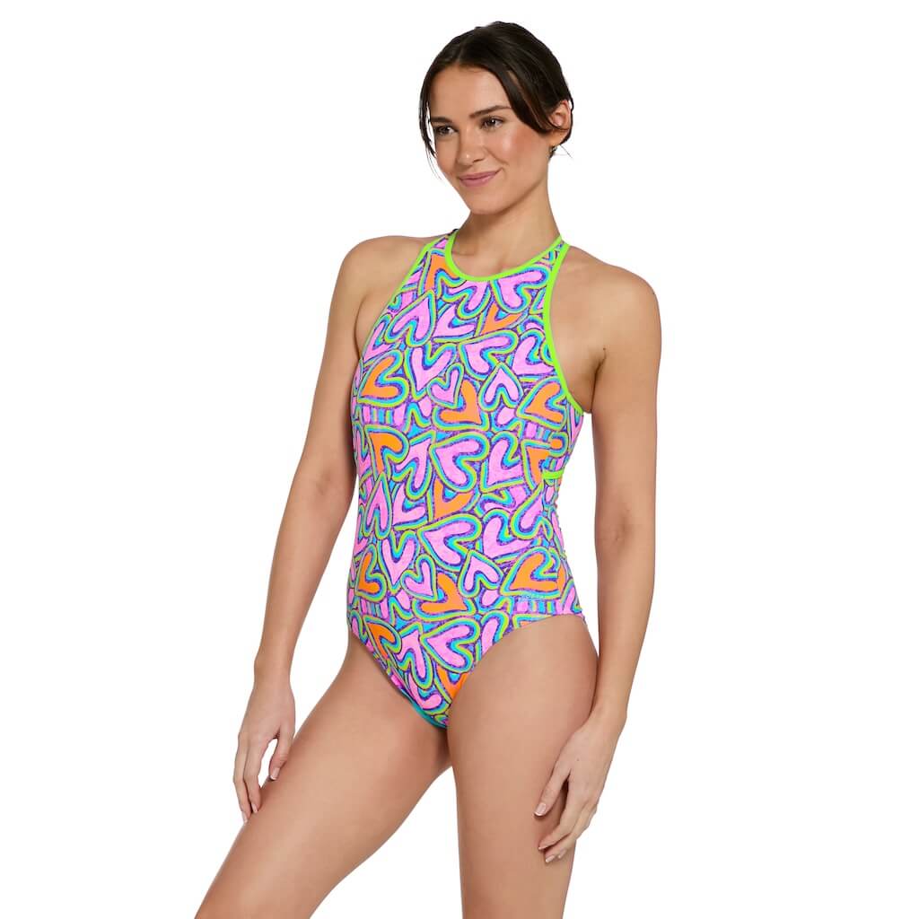 Joyfull Crossback Silver Lined Thermal Swimsuit