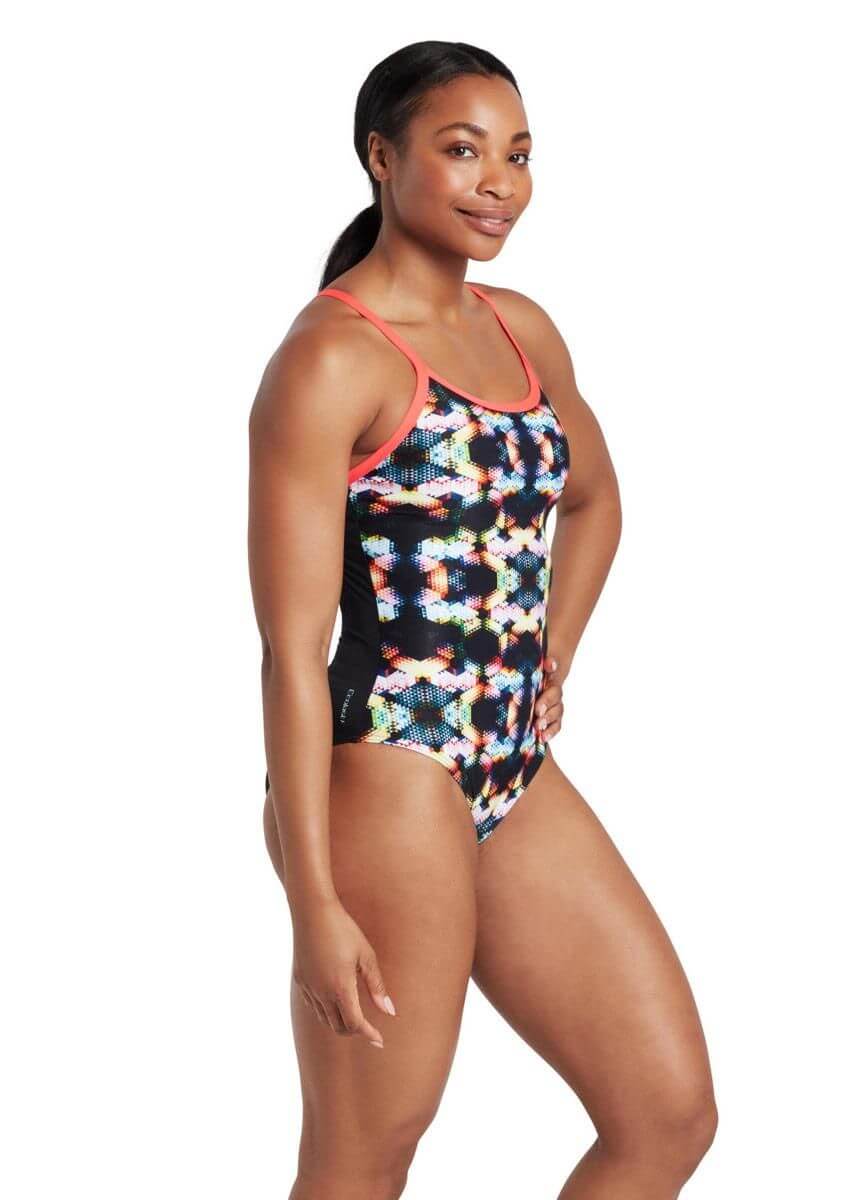 Honeycomb Strikeback Swimming Costume