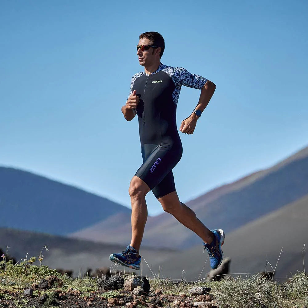 Lava Short Sleeve Trisuit - Mens