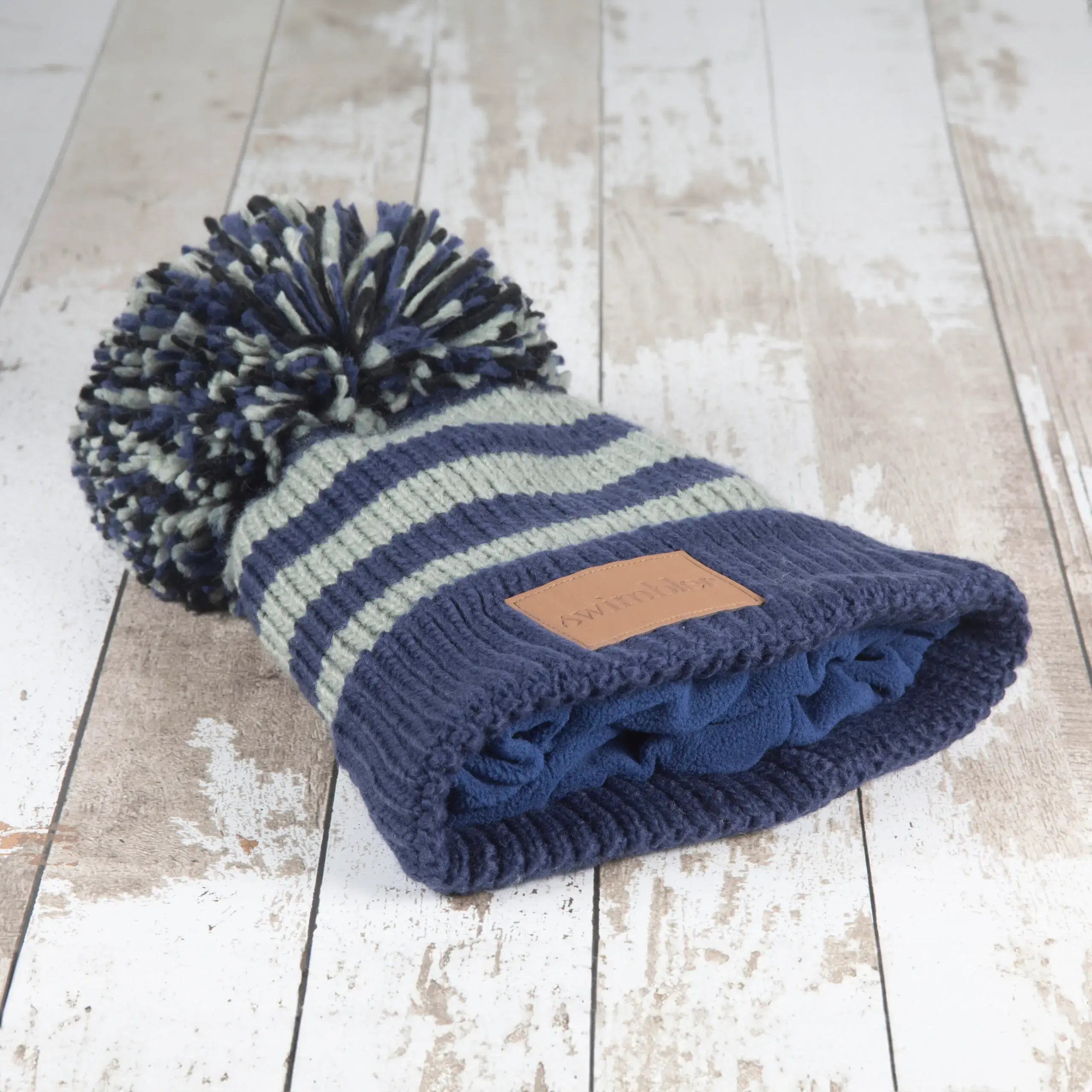Waterproof Bobble Hat - Night Sky