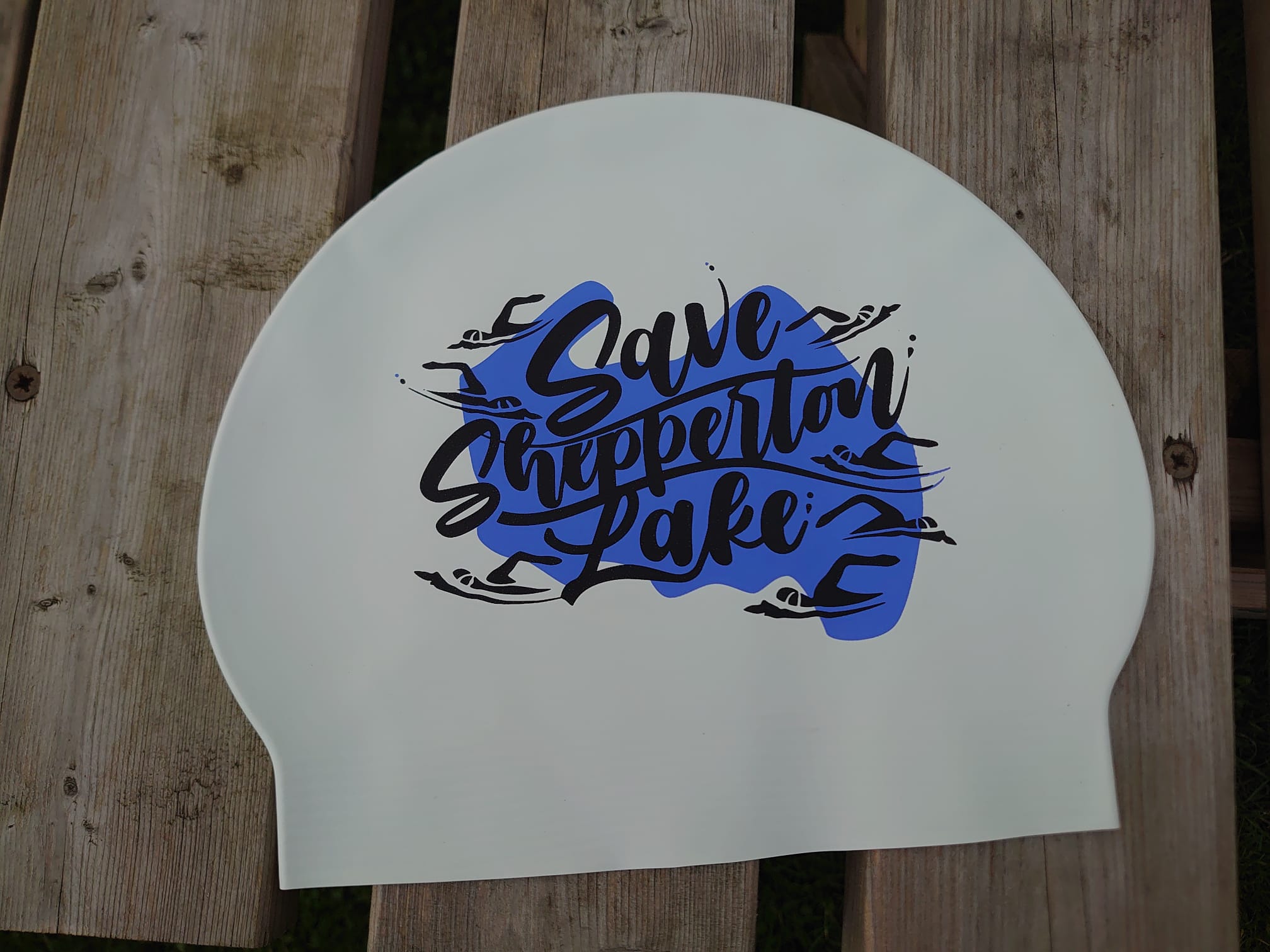 Save The Lake - Swim Cap - Collection Only From Shepperton Lake