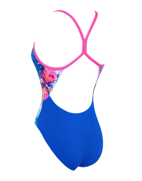 Graffitti Rose Sprintback Swimming Costume