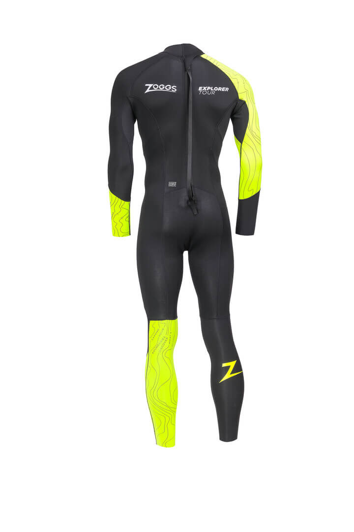Designed by Zoggs, the explorer tour is a great wild swimming wetsuit