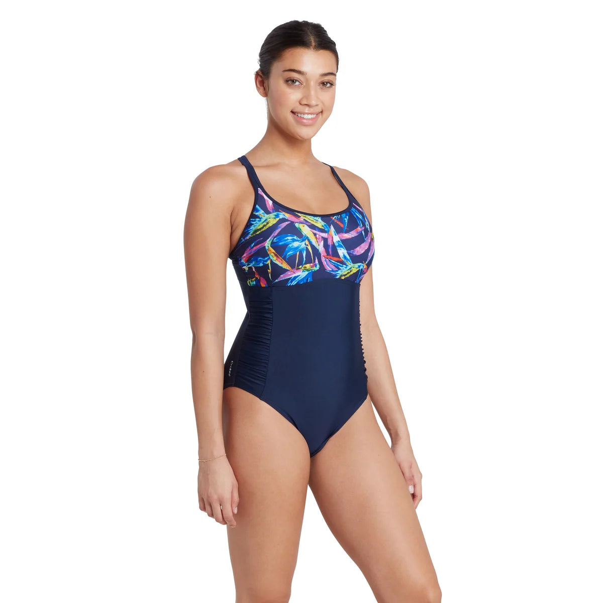 Neon Crystal Multiway Swimming Costume