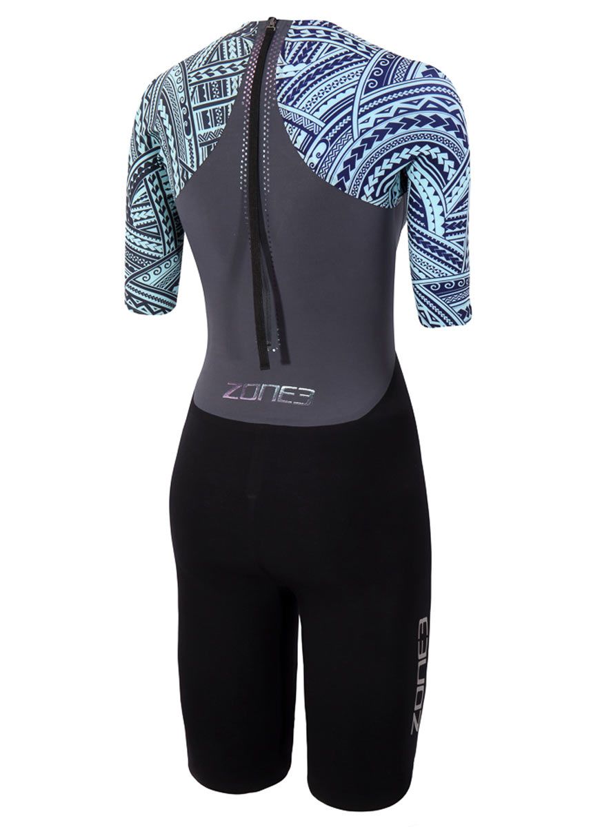 Kona Target Short Sleeve Swimskin - Womans