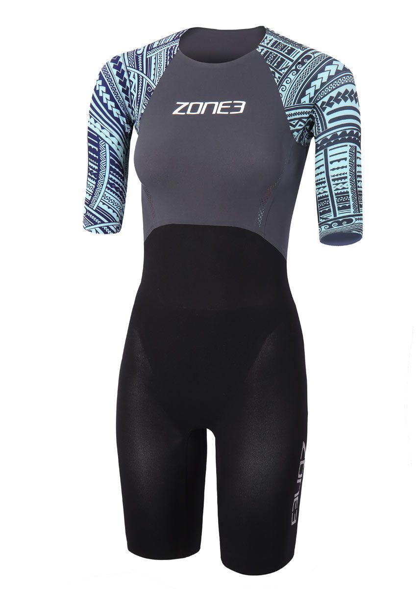 Kona Target Short Sleeve Swimskin - Womans