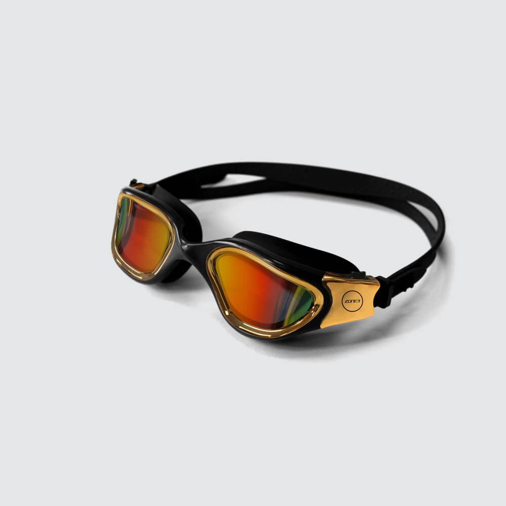 Zone3 vapour goggles for open water swimming.