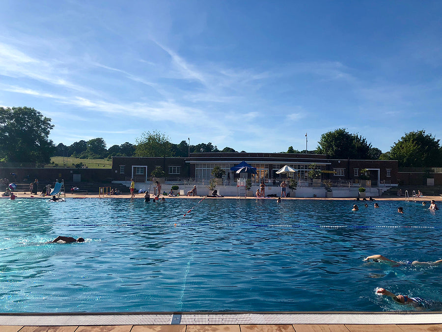 open water swimming 