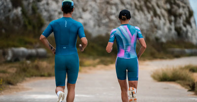 Men's Activate + Short Sleeve Trisuit Teal