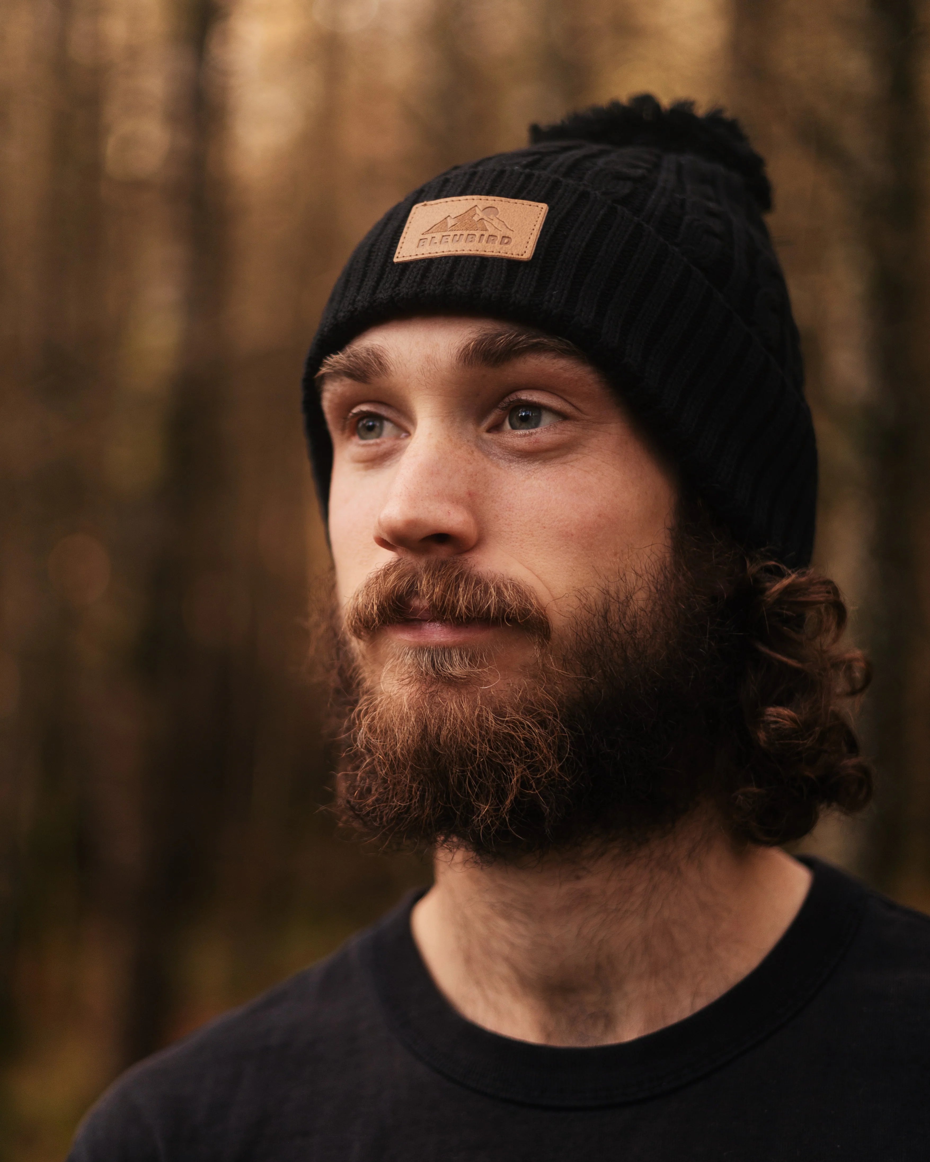 Bleubird Bobble Beanie - Black