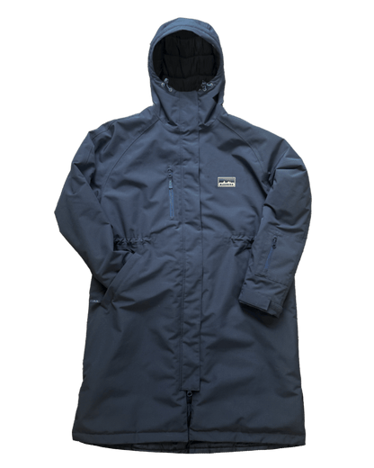 Bleubird Glacier changing robe for cold water swimming and surfing.