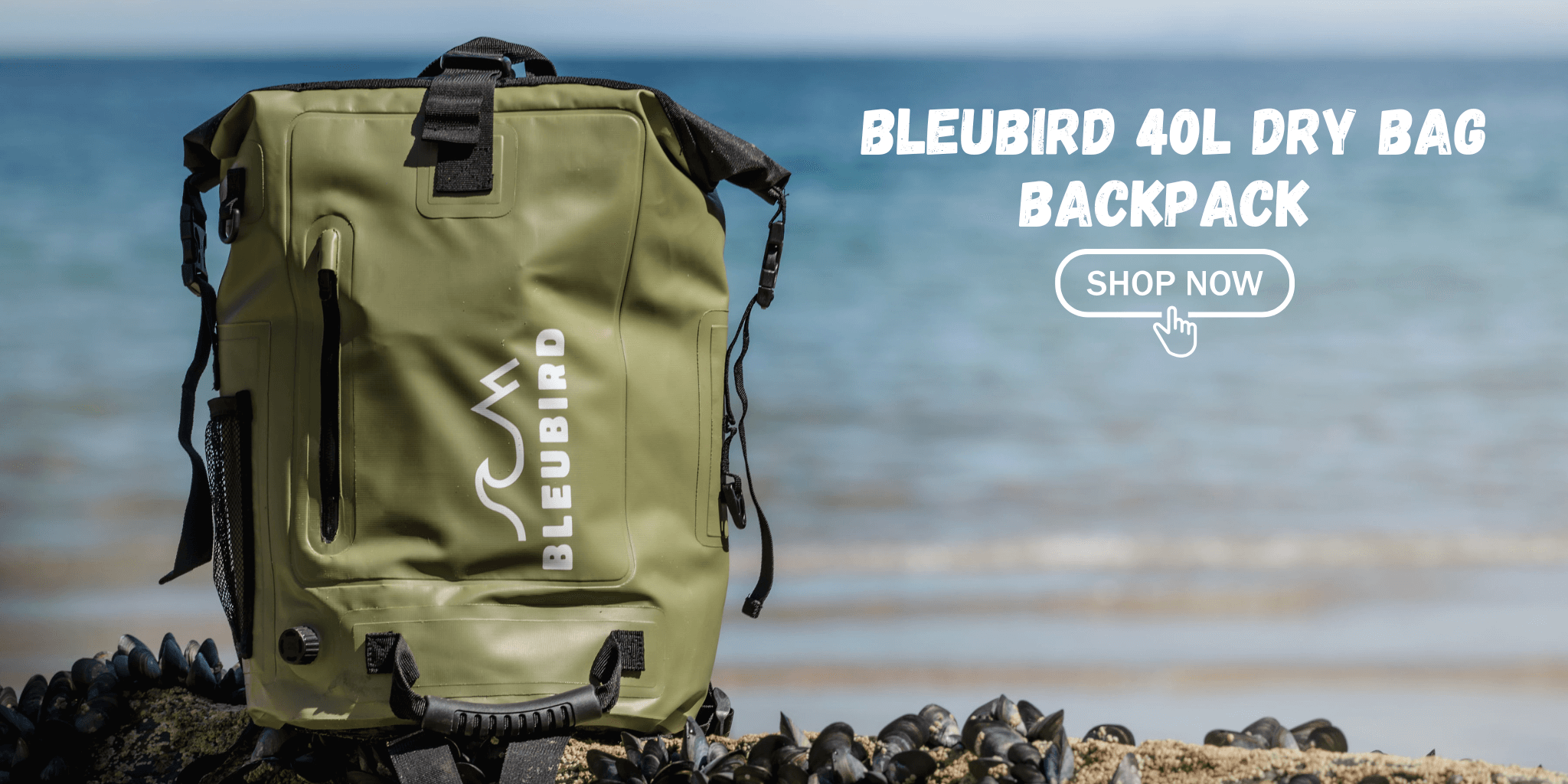 Fully waterproof bleubird dry bag 