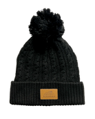 Black bobble hat by Bleubird 