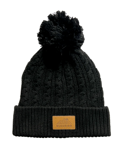 Black bobble hat by Bleubird 