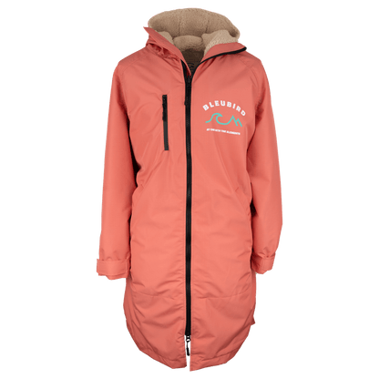 Bleubird Nordic Changing Robe In Coral 