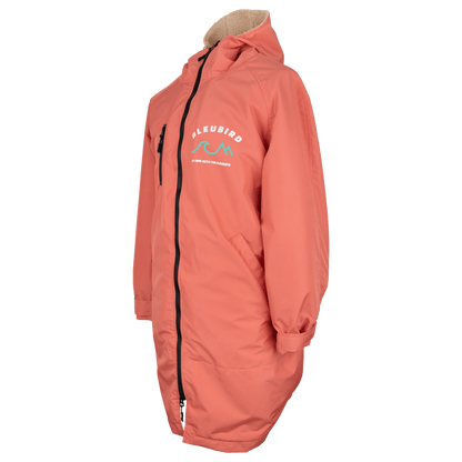Nordic changing robe in coral 