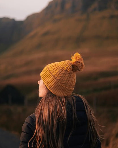 Bobble Hat - Mustard