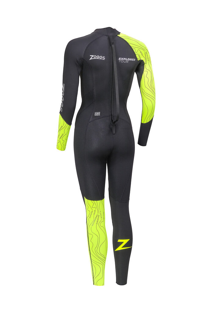 Zoggs created this wet suit with open water swimming in mind