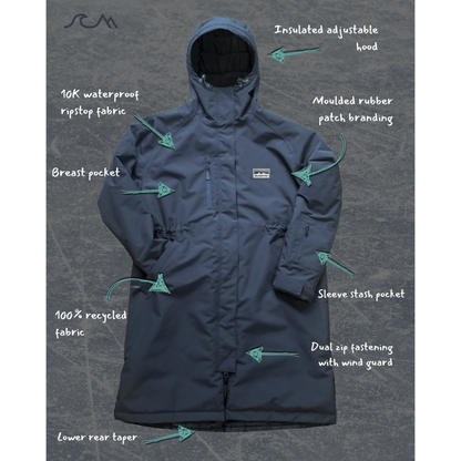 Glacier changing robe by bluebird technical detail 