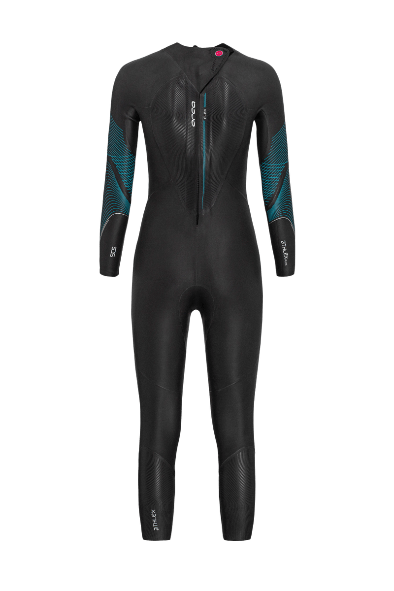Orca Athlex Flex V2 women wetsuit – neutral buoyancy design for cold water swimming.