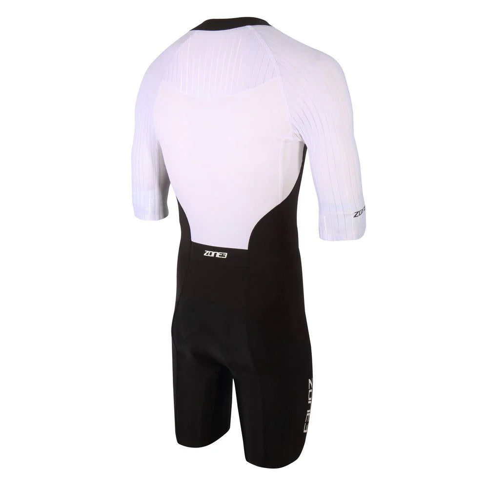 Mens Lava Long Distance Full Zip Short Sleeve Trisuit