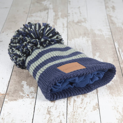 Waterproof Bobble Hat - Night Sky