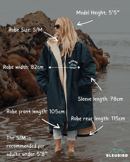 Size guide for nordic robes size small / medium 