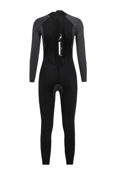 Black Orca wetsuit on a transparent background