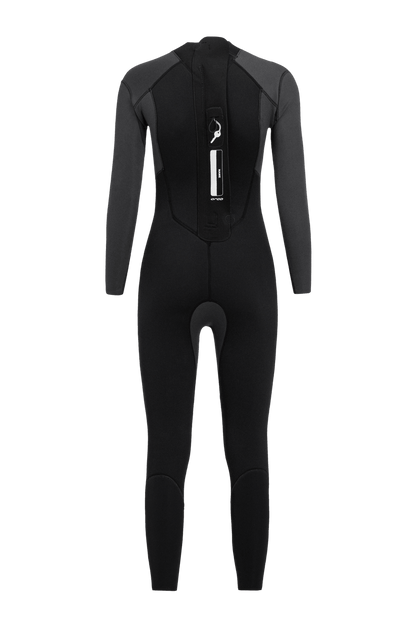Black Orca wetsuit on a transparent background