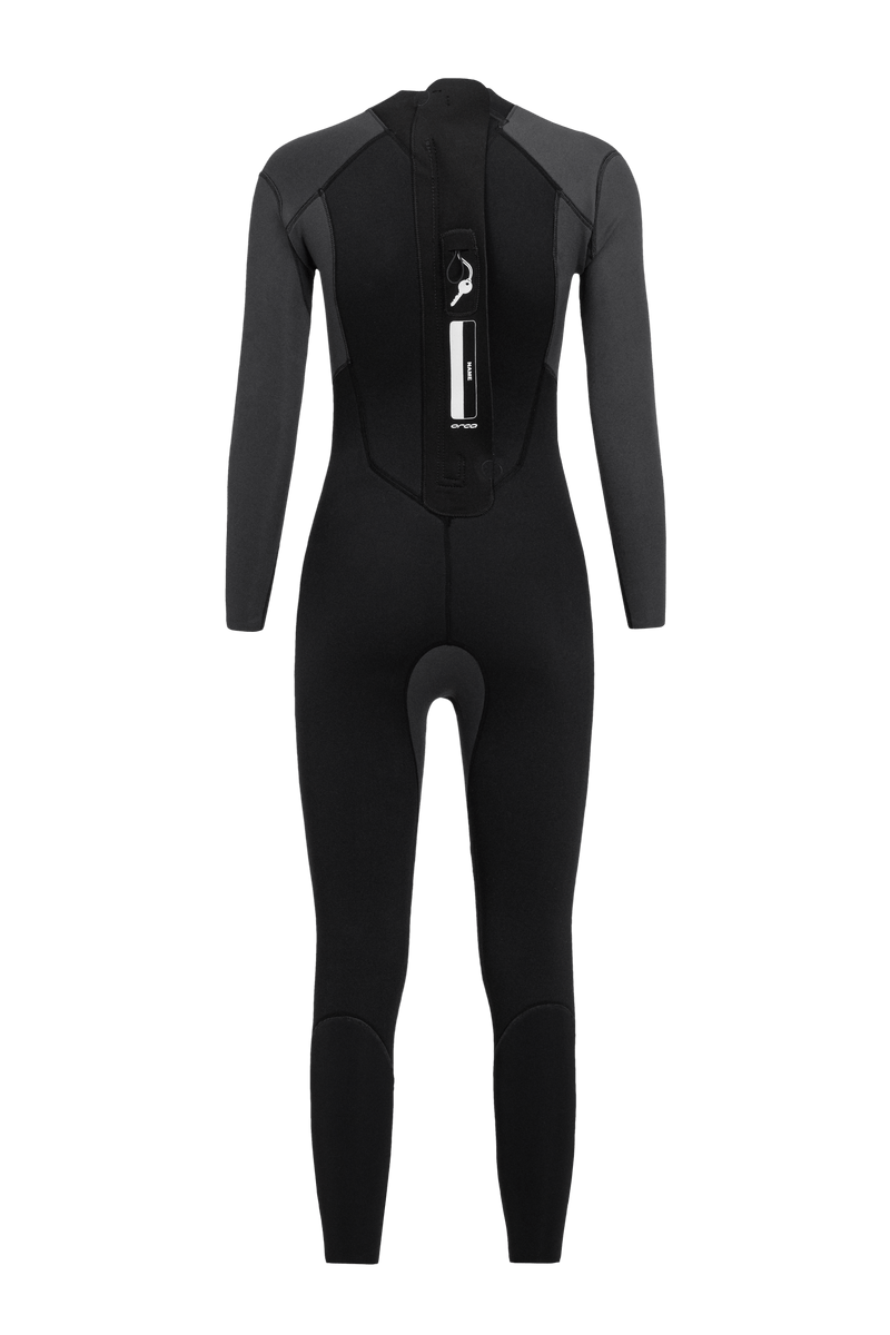 Black Orca wetsuit on a transparent background