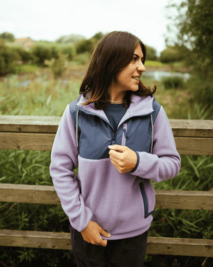 Polar Hybrid Fleece - Lavender