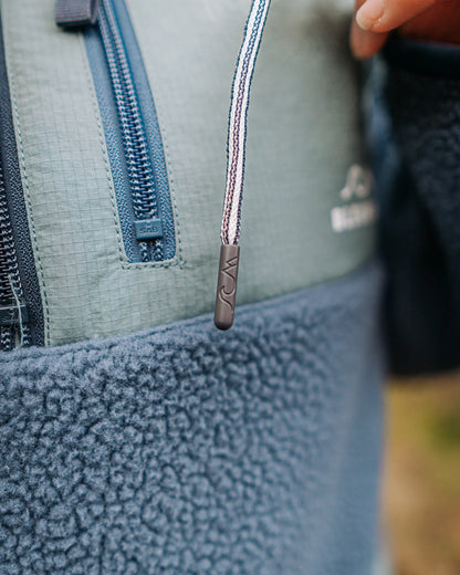 Polar Hybrid Fleece - Denim
