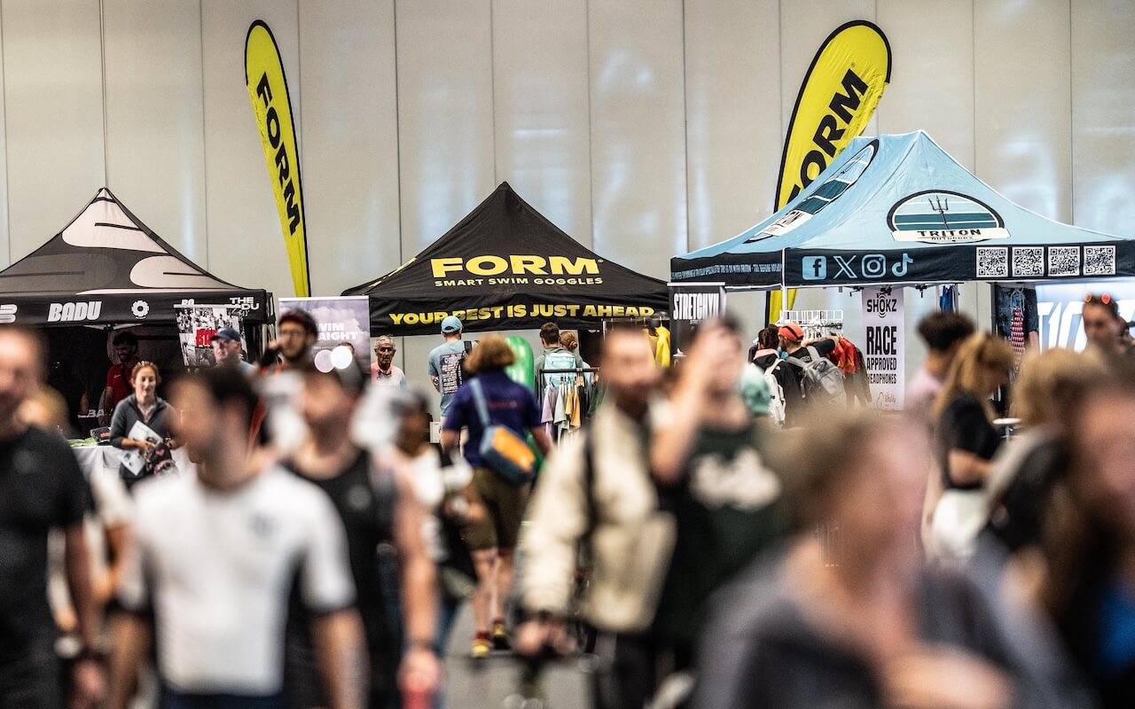 Triton Outdoors at the T100 triathlon in London.