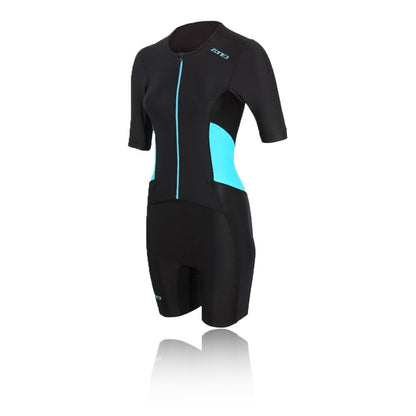 Activate Short Sleeve Full Zip Trisuit - Womens
