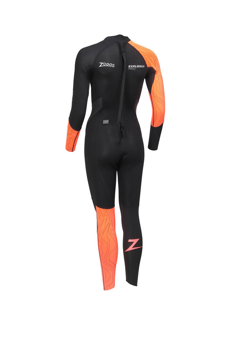 Open water swimming and triathlon wetsuit