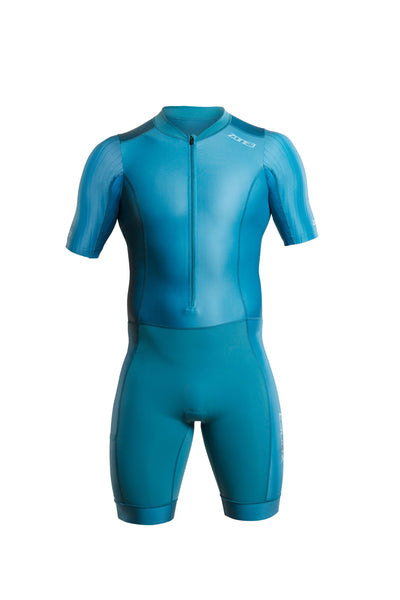 Men's Activate + Short Sleeve Trisuit Teal