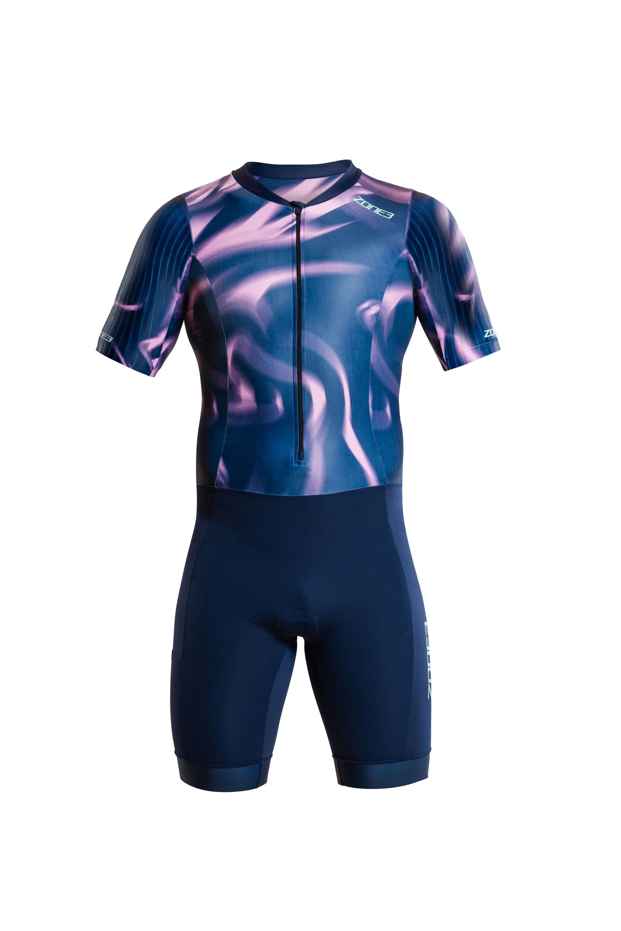 Men's Activate + Short Sleeve Trisuit Print