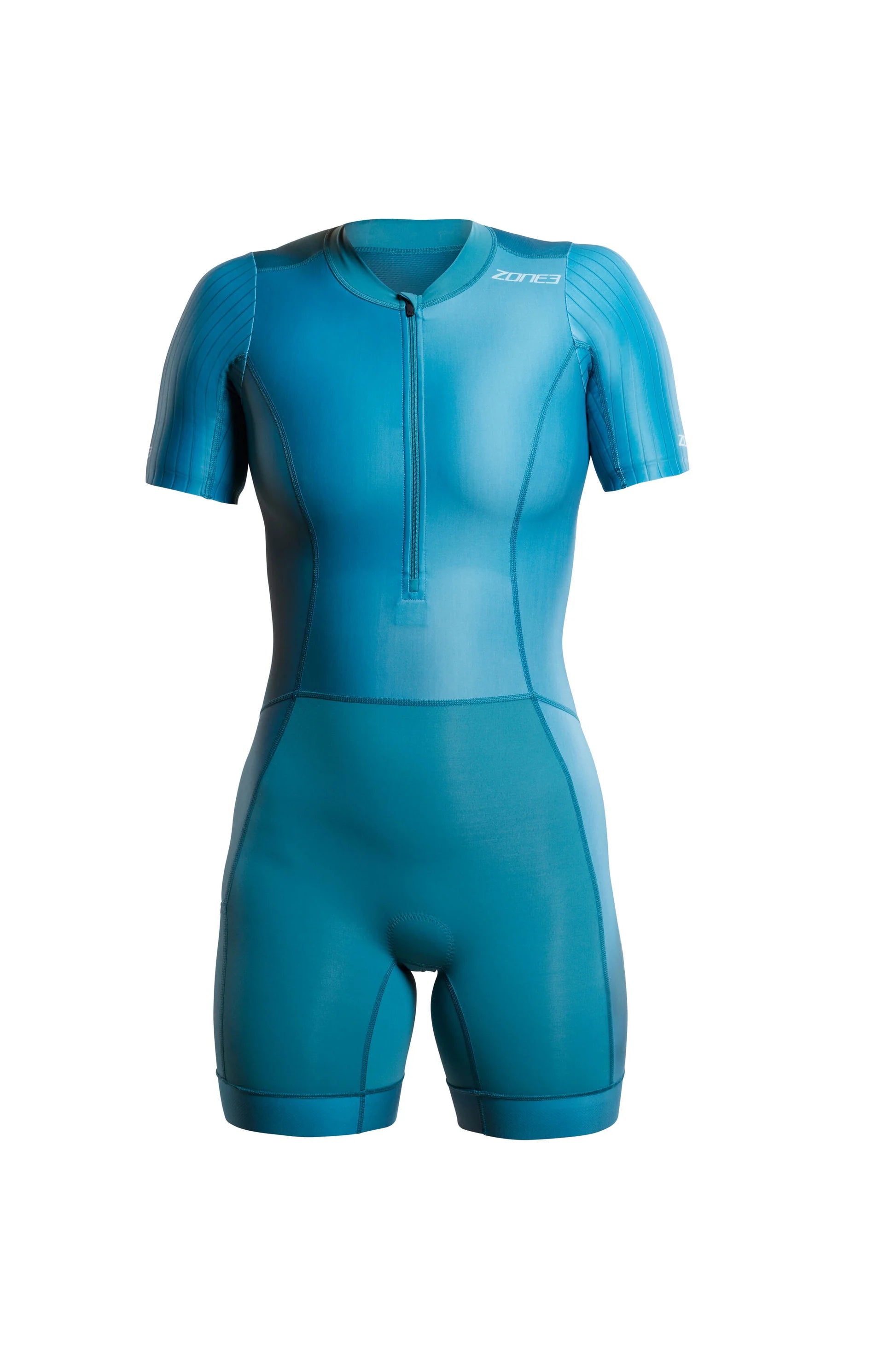 Women's Activate + Short Sleeve Trisuit Teal