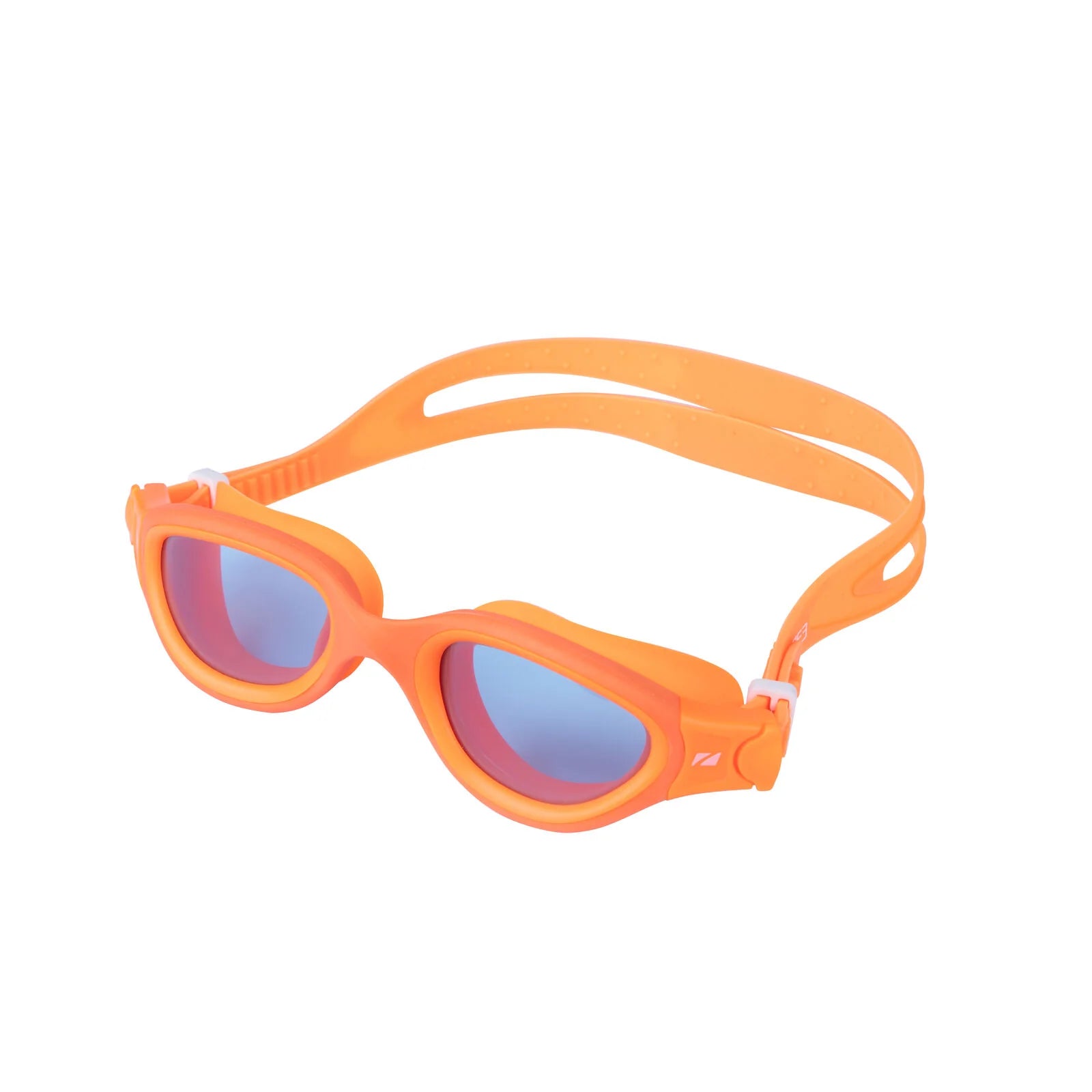 Orange Zone3 venator x swimming goggles for triathlon training. 