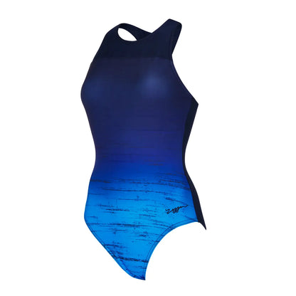 Honor Zip Back One Piece Swimsuit