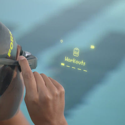 FORM Smart Swim 2 Pro Goggles – real-time swim stats for open water and pool training
