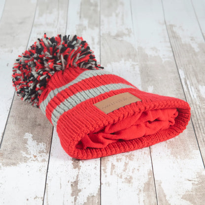 Swimbler Red Sea Waterproof Bobble Hat