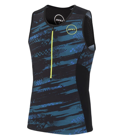Men's Activate Plus Sleeveless Tri Top - Stealth Camo