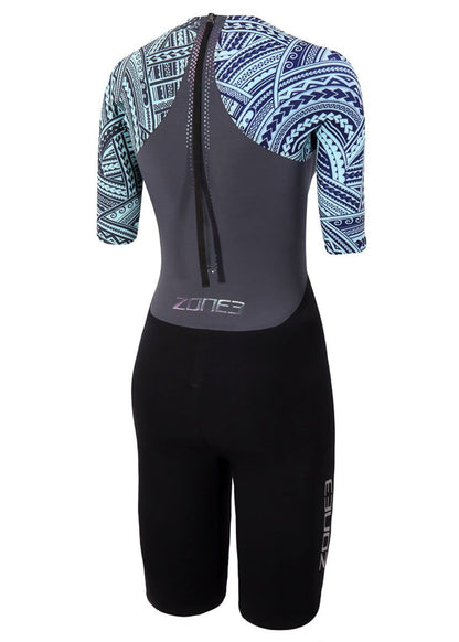 Kona Target Short Sleeve Swimskin - Womans