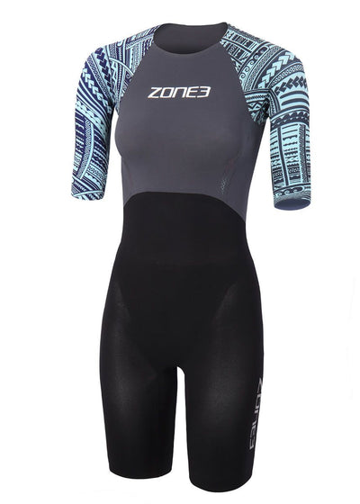 Kona Target Short Sleeve Swimskin - Womans