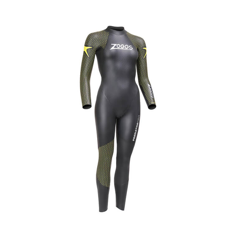 Front of wetsuit