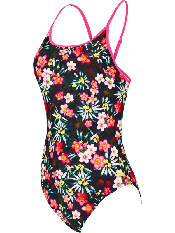 Zoggs Flower Surge Starback Swim Costume