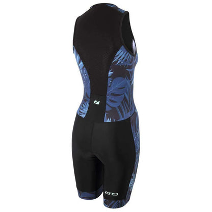 Activate Plus Tropical Palm Sleeveless Trisuit - Womens