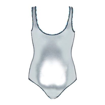 Thermal silver lining for a thermal scoopback swim costume by Zoggs.