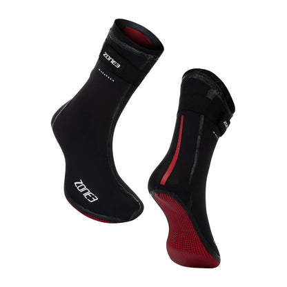 Zone3 Neoprene Heat Tech Bootie Sock – thermal swim booties for cold water swimming